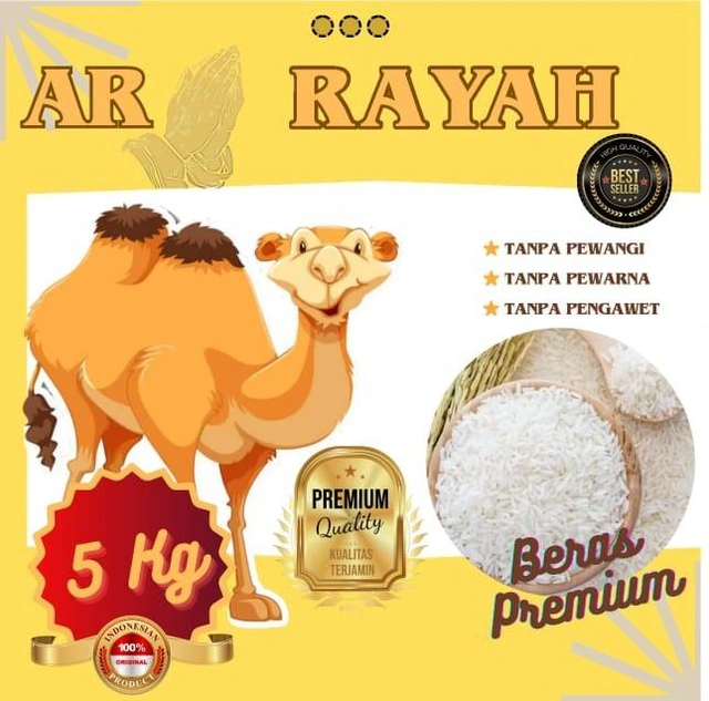 Logo merek AR RAYAH + LUKISAN – klien HOKIYA