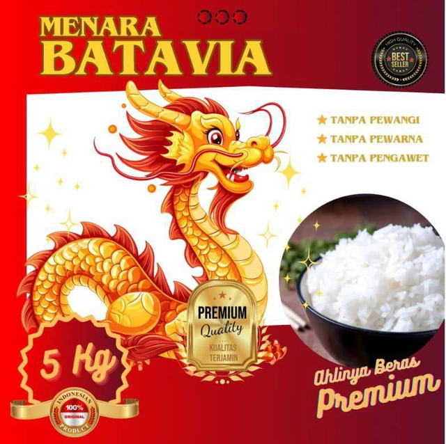 Logo merek MENARA BATAVIA + LUKISAN – klien HOKIYA