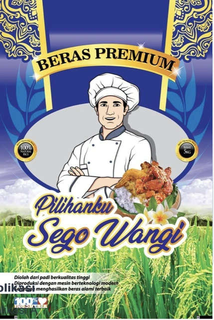 Logo merek PILIHANKU SEGO WANGI + LUKISAN – klien HOKIYA