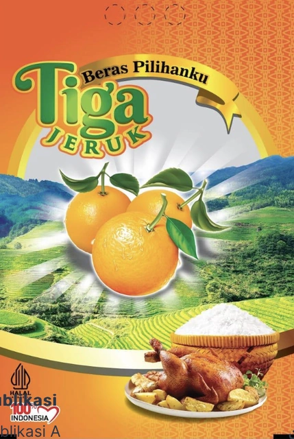 Logo merek PILIHANKU TIGA JERUK + LUKISAN – klien HOKIYA