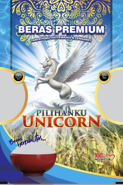 Logo merek PILIHANKU UNICORN + LUKISAN – klien HOKIYA