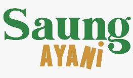 Logo merek SAUNG AYANI – klien HOKIYA