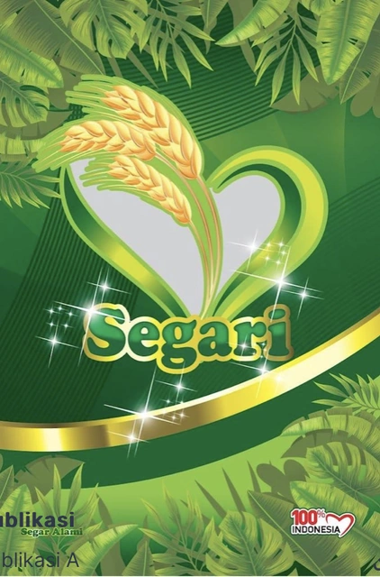 Logo merek SEGARI (segar alami) + LUKISAN – klien HOKIYA